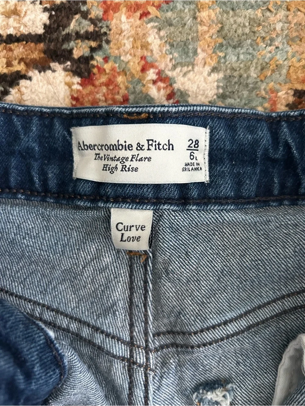 Abercrombie & Fitch high rise